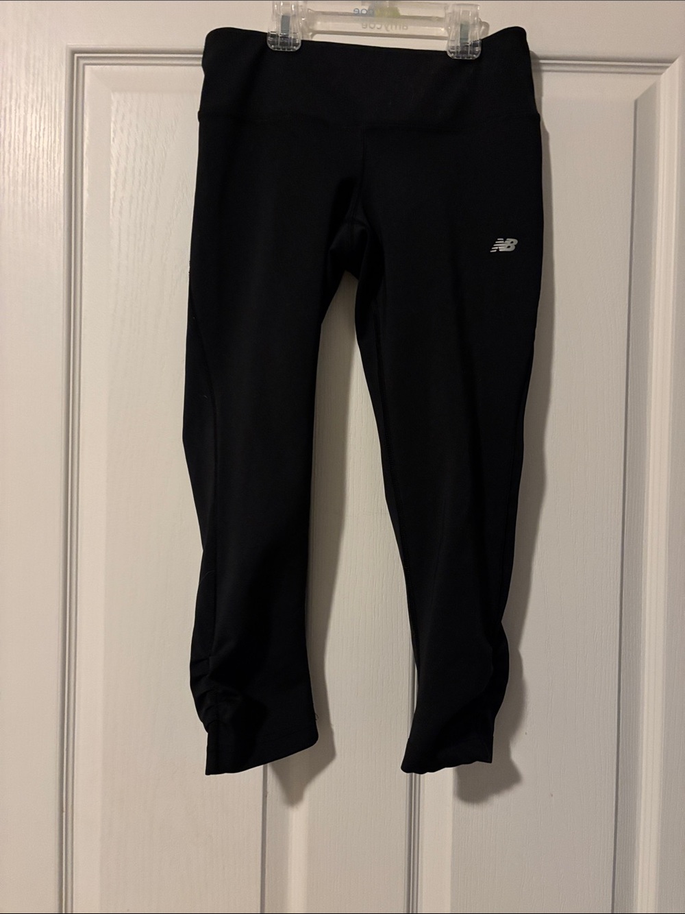 New Balance Black Capri Performance Leggings Sz S